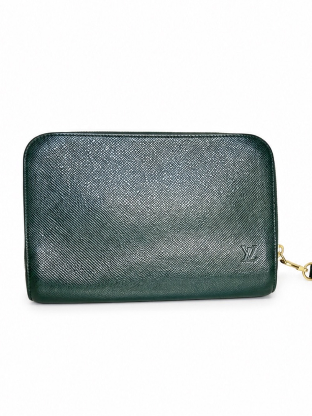 Vintage Louis Vuitton Taiga Baikal Clutch Bag VI0925 France February 1995 Unisex